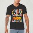 I Teach The Cutest Pumpkins In The Patch Teacher Men's V-Neck T-Shirt, novelty gifts, funny gifts I Teach The Cutest Pumpkins In The Patch Teacher Men's V-Neck T-Shirt, novelty gifts, funny gifts
