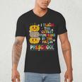 I Teach The Cutest Pumpkins Preschool Teacher Halloween Men's V-Neck T-Shirt, novelty gifts, funny gifts