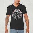 Teach Love Inspire Teacher Men's V-Neck T-Shirt, novelty gifts, funny gifts Teach Love Inspire Teacher Men's V-Neck T-Shirt, novelty gifts, funny gifts