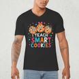 I Teach Smart Cookies Cute Back To School Teacher Men's V-Neck T-Shirt, novelty gifts, funny gifts I Teach Smart Cookies Cute Back To School Teacher Men's V-Neck T-Shirt, novelty gifts, funny gifts