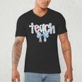 Teach Teacher Coquette Bow Pencil Back To School First Day Men's V-Neck T-Shirt, novelty gifts, funny gifts Teach Teacher Coquette Bow Pencil Back To School First Day Men's V-Neck T-Shirt, novelty gifts, funny gifts