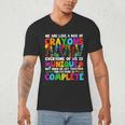 Teacher We Are Like A Box Of Crayons Back To School Men's V-Neck T-Shirt, novelty gifts, funny gifts