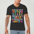 Teacher We Are Like a Box Of Crayons For Men Women Kids Men's V-Neck T-Shirt, novelty gifts, funny gifts