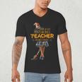 This Is My Teacher Costume Halloween Family Matching Group For Men Women Men's V-Neck T-Shirt, novelty gifts, funny gifts