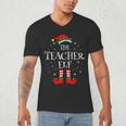 The Teacher Elf Christmas Family Matching Group Xmas Men's V-Neck T-Shirt, novelty gifts, funny gifts The Teacher Elf Christmas Family Matching Group Xmas Men's V-Neck T-Shirt, novelty gifts, funny gifts