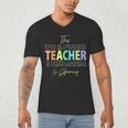 This Teacher Is Glowing Hello Summer End Of School Men's V-Neck T-Shirt, novelty gifts, funny gifts This Teacher Is Glowing Hello Summer End Of School Men's V-Neck T-Shirt, novelty gifts, funny gifts