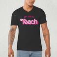 Teacher Life My Job Is Teach Men's V-Neck T-Shirt, novelty gifts, funny gifts Teacher Life My Job Is Teach Men's V-Neck T-Shirt, novelty gifts, funny gifts