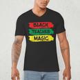 Teacher Magic Black History Month Educator For Men Women Men's V-Neck T-Shirt, novelty gifts, funny gifts Teacher Magic Black History Month Educator For Men Women Men's V-Neck T-Shirt, novelty gifts, funny gifts