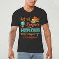 Teacher Not All Superheroes Wear Capes Teacher Squad Men's V-Neck T-Shirt, novelty gifts, funny gifts Teacher Not All Superheroes Wear Capes Teacher Squad Men's V-Neck T-Shirt, novelty gifts, funny gifts