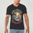Teacher Retirement Shirts 2026 Goodbye Lesson Hello Freedom Men's V-Neck T-Shirt, novelty gifts, funny gifts