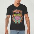 Teacher Teachers Love Brains Halloween Men Women Men's V-Neck T-Shirt, novelty gifts, funny gifts Teacher Teachers Love Brains Halloween Men Women Men's V-Neck T-Shirt, novelty gifts, funny gifts