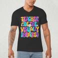 Teacher Of The Visually Impaired Blindness Awareness Men's V-Neck T-Shirt, novelty gifts, funny gifts