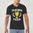 Teacher Of The Year For Men Women Men's V-Neck T-Shirt, novelty gifts, funny gifts Teacher Of The Year For Men Women Men's V-Neck T-Shirt, novelty gifts, funny gifts