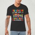 Teachers Are Just Superheroes In Disguise Back To School Men's V-Neck T-Shirt, novelty gifts, funny gifts Teachers Are Just Superheroes In Disguise Back To School Men's V-Neck T-Shirt, novelty gifts, funny gifts
