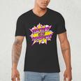 Teaching Is My Superpower Retro Comic Super Teacher Men's V-Neck T-Shirt, novelty gifts, funny gifts Teaching Is My Superpower Retro Comic Super Teacher Men's V-Neck T-Shirt, novelty gifts, funny gifts