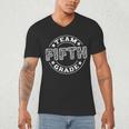 Team Fifth Grade Teacher Student Squad Team 5th Grade School Men's V-Neck T-Shirt, novelty gifts, funny gifts Team Fifth Grade Teacher Student Squad Team 5th Grade School Men's V-Neck T-Shirt, novelty gifts, funny gifts