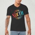 Team Sixth Grade Teacher Student Back To School 6th Grade Men's V-Neck T-Shirt, novelty gifts, funny gifts