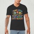 Team SPED We Grow With The Flow Special Ed Teacher Men's V-Neck T-Shirt, novelty gifts, funny gifts Team SPED We Grow With The Flow Special Ed Teacher Men's V-Neck T-Shirt, novelty gifts, funny gifts