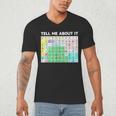 Tell Me About It Speech Language Pathology AAC Sped Teacher Men's V-Neck T-Shirt, novelty gifts, funny gifts