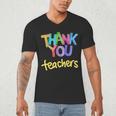 Thank You Teacher Appreciation Graduation Men Women Girls Kids Men's V-Neck T-Shirt, novelty gifts, funny gifts Thank You Teacher Appreciation Graduation Men Women Girls Kids Men's V-Neck T-Shirt, novelty gifts, funny gifts