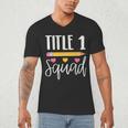 Title 1 Reading Teacher Shirt Men's V-Neck T-Shirt, novelty gifts, funny gifts