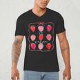 TK Is My Jam Transitional Kindergarten TK Teacher Strawberry Men's V-Neck T-Shirt, novelty gifts, funny gifts TK Is My Jam Transitional Kindergarten TK Teacher Strawberry Men's V-Neck T-Shirt, novelty gifts, funny gifts