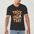 Trick Or Tray Halloween Cafeteria Teacher School Men's V-Neck T-Shirt, novelty gifts, funny gifts Trick Or Tray Halloween Cafeteria Teacher School Men's V-Neck T-Shirt, novelty gifts, funny gifts