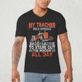 Trucker Truck Driver Vintage My Teacher Was Wrong I Do Get Men's V-Neck T-Shirt, novelty gifts, funny gifts
