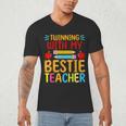 Twinning With My Bestie Teacher Boy Spirit Week Twin Day Men's V-Neck T-Shirt, novelty gifts, funny gifts Twinning With My Bestie Teacher Boy Spirit Week Twin Day Men's V-Neck T-Shirt, novelty gifts, funny gifts