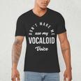 Vocaloid Voice Vocal Music Teacher Singer Singing Men's V-Neck T-Shirt, novelty gifts, funny gifts Vocaloid Voice Vocal Music Teacher Singer Singing Men's V-Neck T-Shirt, novelty gifts, funny gifts