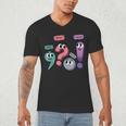 Wait What Stop It I Agree Grammar English Teacher Men's V-Neck T-Shirt, novelty gifts, funny gifts
