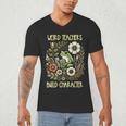 Weird Teachers Build Character Frog Reading Book Librarian Men's V-Neck T-Shirt, novelty gifts, funny gifts Weird Teachers Build Character Frog Reading Book Librarian Men's V-Neck T-Shirt, novelty gifts, funny gifts