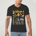 Welcome To The Hive Bee Teacher Back To School Men's V-Neck T-Shirt, novelty gifts, funny gifts Welcome To The Hive Bee Teacher Back To School Men's V-Neck T-Shirt, novelty gifts, funny gifts