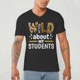 Wild About My Students School Teachers And Students Men's V-Neck T-Shirt, novelty gifts, funny gifts Wild About My Students School Teachers And Students Men's V-Neck T-Shirt, novelty gifts, funny gifts