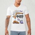 4489 Square Root 67 Math Teacher Halloween Costume Professor Men's V-Neck T-Shirt, novelty gifts, funny gifts