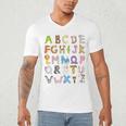 ABC Animals Alphabet Graphic Boys Girls Kindergarten Teacher Men's V-Neck T-Shirt, novelty gifts, funny gifts ABC Animals Alphabet Graphic Boys Girls Kindergarten Teacher Men's V-Neck T-Shirt, novelty gifts, funny gifts