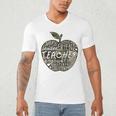 Apple Camoflauge Clothing Camo Student Teacher Cute School Men's V-Neck T-Shirt, novelty gifts, funny gifts Apple Camoflauge Clothing Camo Student Teacher Cute School Men's V-Neck T-Shirt, novelty gifts, funny gifts