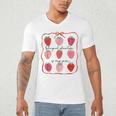Bilingual Education Is My Jam Strawberry Spanish Teacher Men's V-Neck T-Shirt, novelty gifts, funny gifts Bilingual Education Is My Jam Strawberry Spanish Teacher Men's V-Neck T-Shirt, novelty gifts, funny gifts