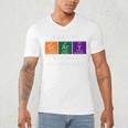 Chemisty Science Teacher Periodic Table Halloween Men's V-Neck T-Shirt, novelty gifts, funny gifts