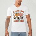 Fall In Love With Learning Teacher Retro Thanksgiving Men's V-Neck T-Shirt, novelty gifts, funny gifts Fall In Love With Learning Teacher Retro Thanksgiving Men's V-Neck T-Shirt, novelty gifts, funny gifts