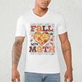 Fall Teacher Fall In Love With Math Math Thanksgiving For Men Women Men's V-Neck T-Shirt, novelty gifts, funny gifts Fall Teacher Fall In Love With Math Math Thanksgiving For Men Women Men's V-Neck T-Shirt, novelty gifts, funny gifts
