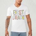 First Grade Dream Team 1st Grade Teacher First Day Of School Men's V-Neck T-Shirt, novelty gifts, funny gifts