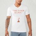 The Floor Is Lava For History Lovers & Teachers Premium Tri-Blend Men's V-Neck T-Shirt, novelty gifts, funny gifts The Floor Is Lava For History Lovers & Teachers Premium Tri-Blend Men's V-Neck T-Shirt, novelty gifts, funny gifts
