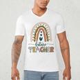 Future Teacher Boho Rainbow Leopard New Grad Student Men's V-Neck T-Shirt, novelty gifts, funny gifts Future Teacher Boho Rainbow Leopard New Grad Student Men's V-Neck T-Shirt, novelty gifts, funny gifts