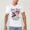 Hocus Pocus I Need Coffee To Focus Halloween Teacher Men's V-Neck T-Shirt, novelty gifts, funny gifts Hocus Pocus I Need Coffee To Focus Halloween Teacher Men's V-Neck T-Shirt, novelty gifts, funny gifts