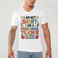 I'm Not Short I'm A Preschool Teacher Size Quote Women Men's V-Neck T-Shirt, novelty gifts, funny gifts I'm Not Short I'm A Preschool Teacher Size Quote Women Men's V-Neck T-Shirt, novelty gifts, funny gifts