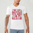 I'm So Berry Glad You Are Strawberry Elementary Teacher Men's V-Neck T-Shirt, novelty gifts, funny gifts