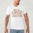 It's a Beautiful Day For Learning Teacher Students Men Women Men's V-Neck T-Shirt, novelty gifts, funny gifts It's a Beautiful Day For Learning Teacher Students Men Women Men's V-Neck T-Shirt, novelty gifts, funny gifts