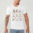 It's A Bootiful Day To Make Music Ghost Teacher Men's V-Neck T-Shirt, novelty gifts, funny gifts It's A Bootiful Day To Make Music Ghost Teacher Men's V-Neck T-Shirt, novelty gifts, funny gifts