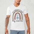 Its A Good Day To Teach Tiny Musicians Music Teacher Rainbow Men's V-Neck T-Shirt, novelty gifts, funny gifts